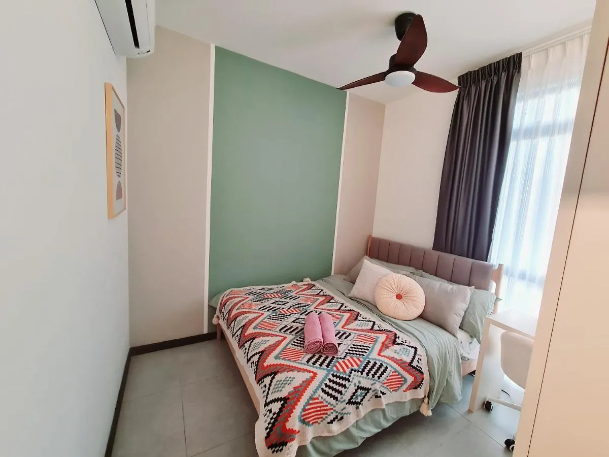 Lägenhet Cozy Modern Tiny Home 2R1B 10 Mins To Klcc Kuala Lumpur
